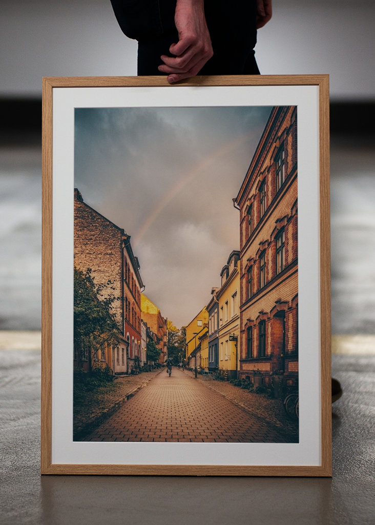 En regnbåge över Gamla Väster