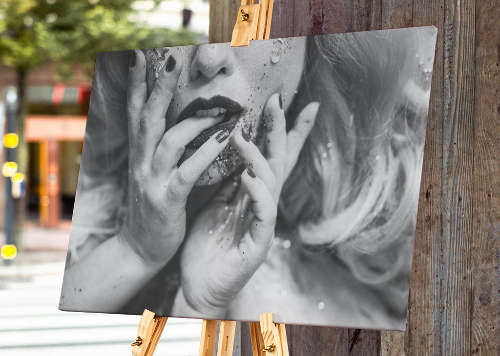 You taste like glitter