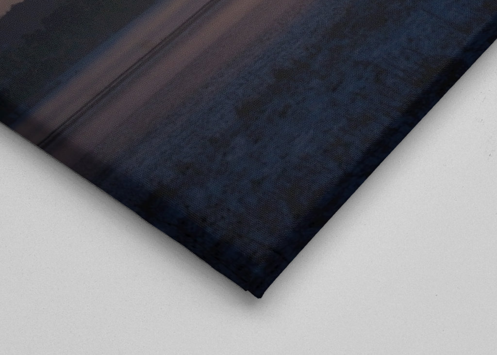 Sám v západu slunce