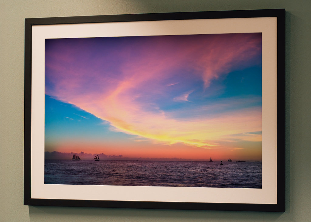 Sonnenuntergang Segeln