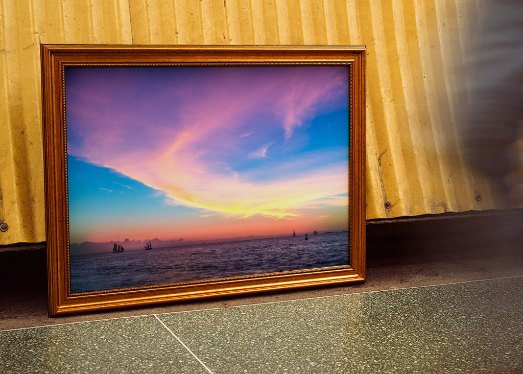 Sonnenuntergang Segeln