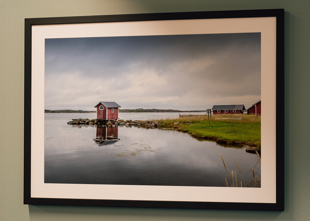 Cobertizo con vista al mar