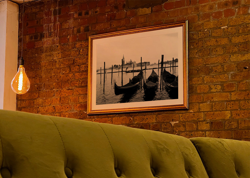 Gondolas on the Grand Canal
