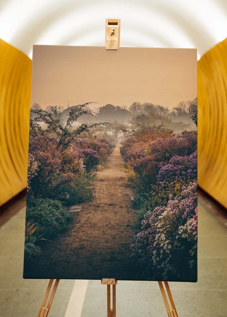 Door de mist & de bloemen