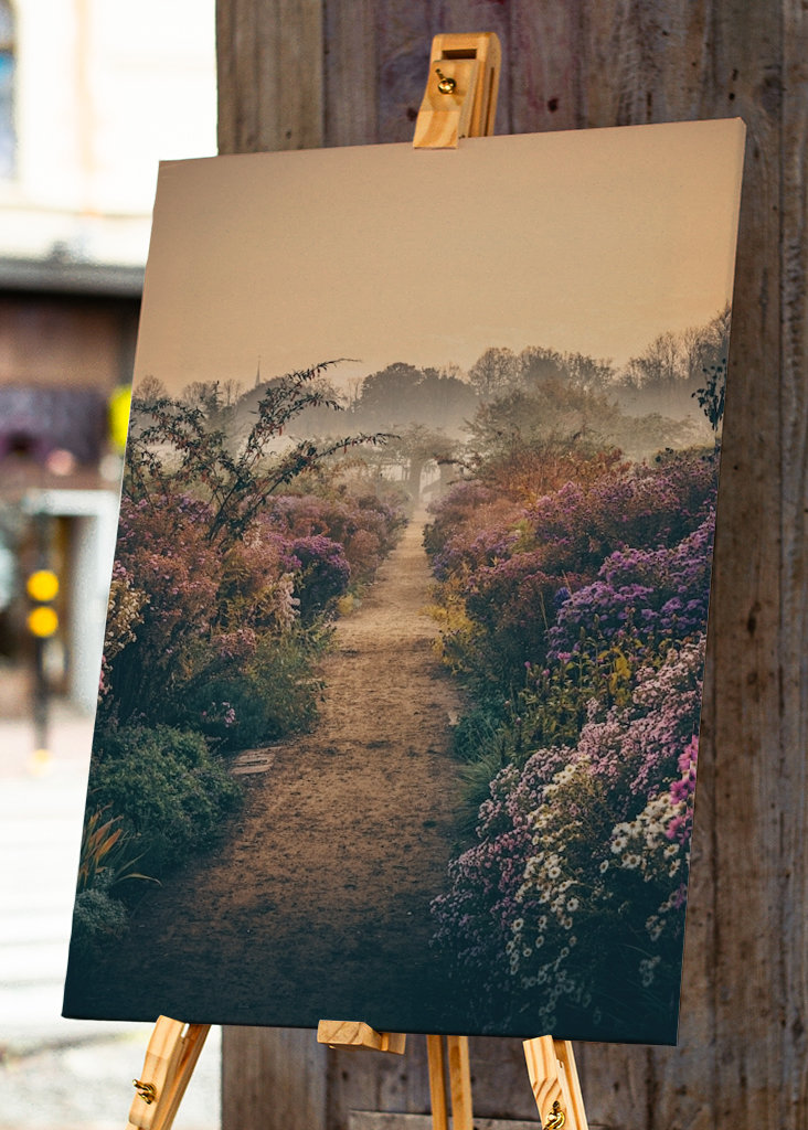 Door de mist & de bloemen