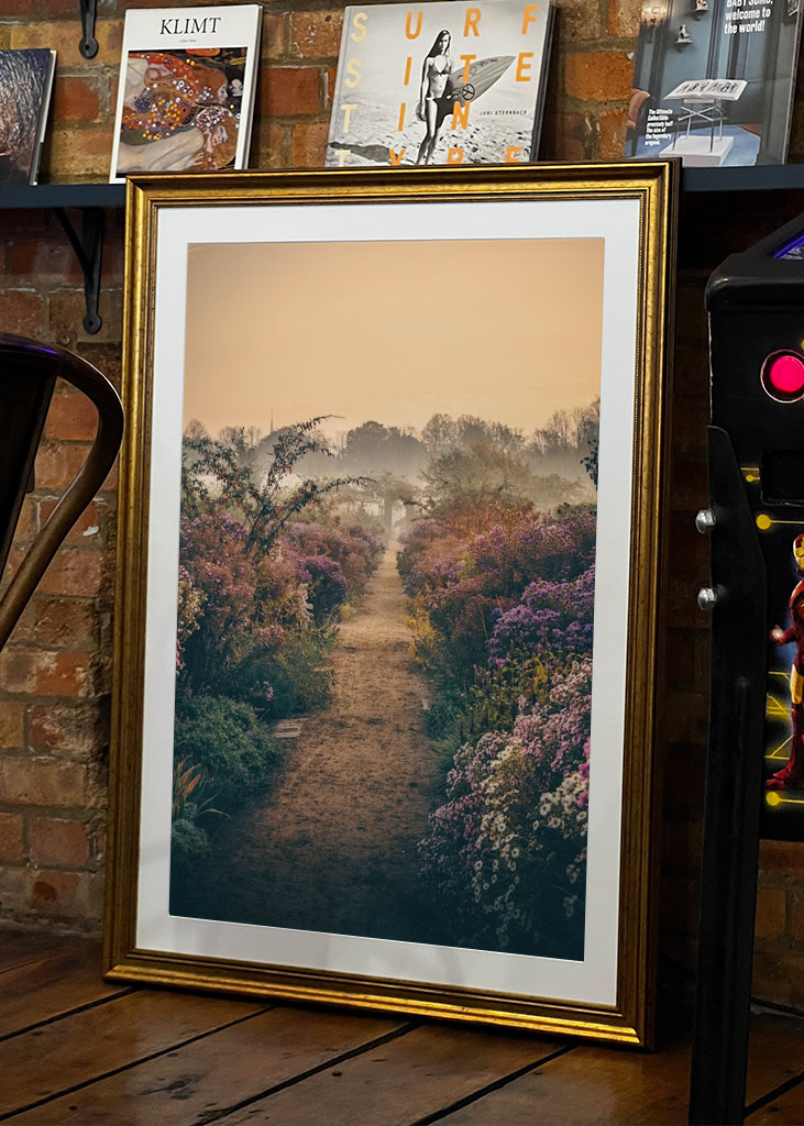 Door de mist & de bloemen