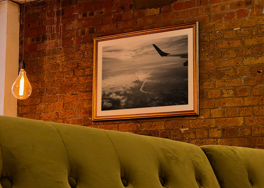 Anflug auf Frankfurt