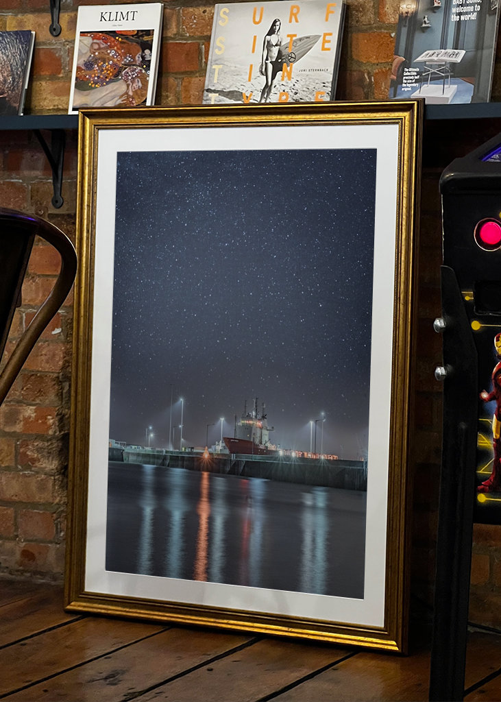 Western Harbour By Night