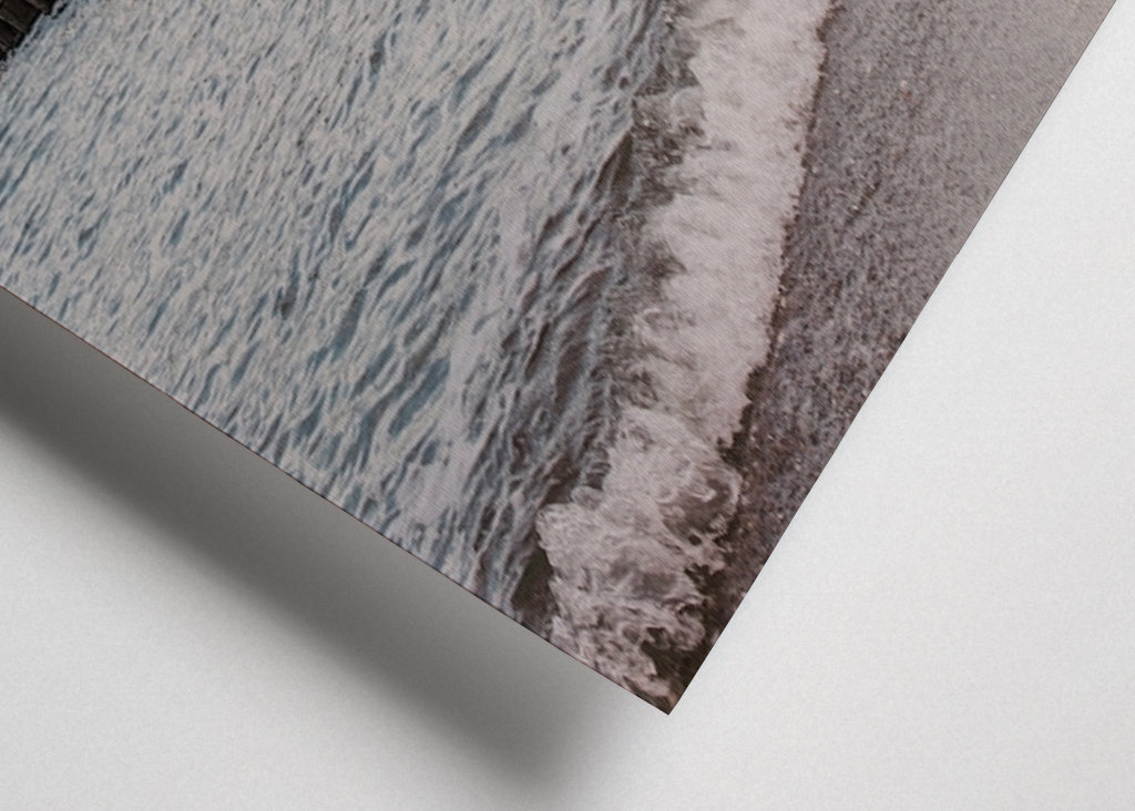 Baltic Sea beach with groynes