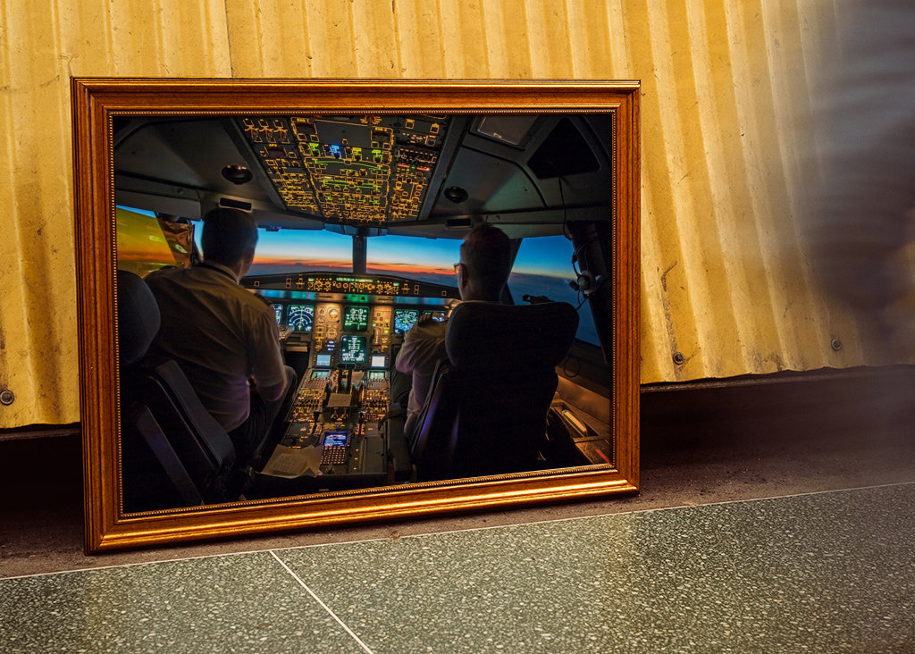 SAS Cockpit in an Airbus