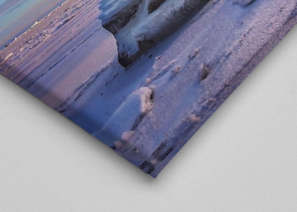 Luce invernale in riva al mare