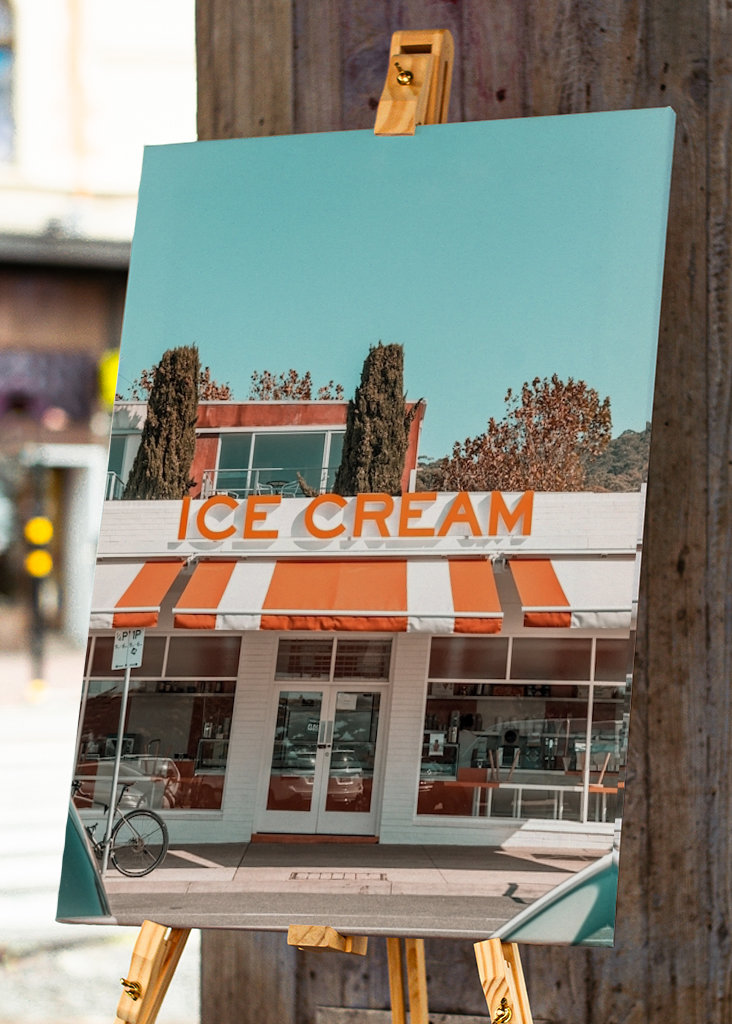 La crème glacée fond