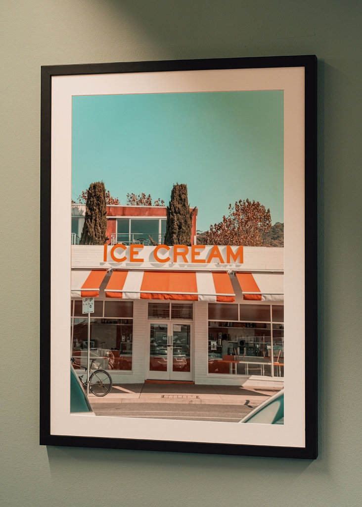 La crème glacée fond