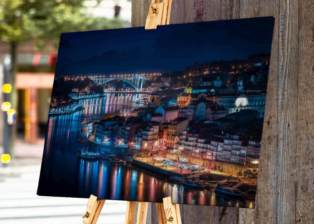 Die beleuchtete Stadt