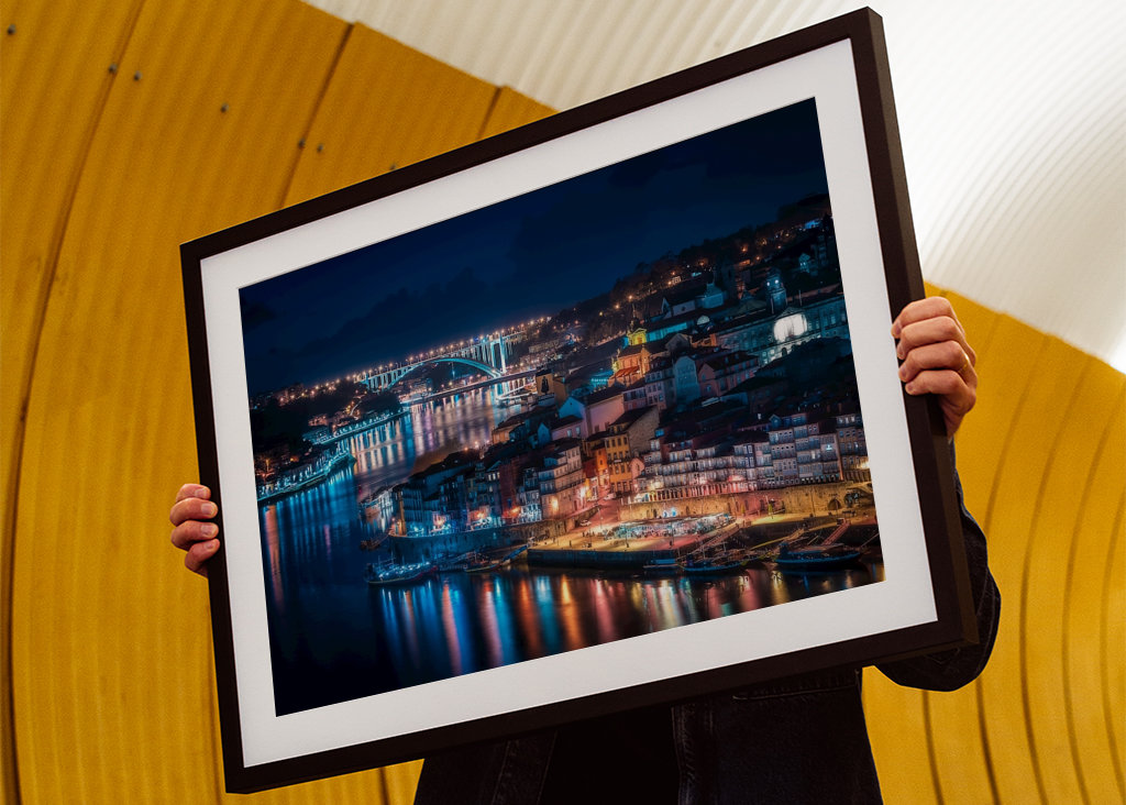 Die beleuchtete Stadt