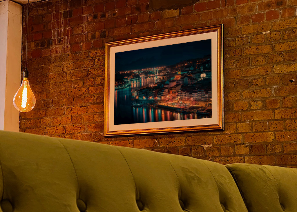 Die beleuchtete Stadt