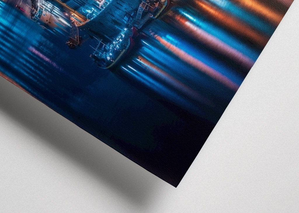 Die beleuchtete Stadt