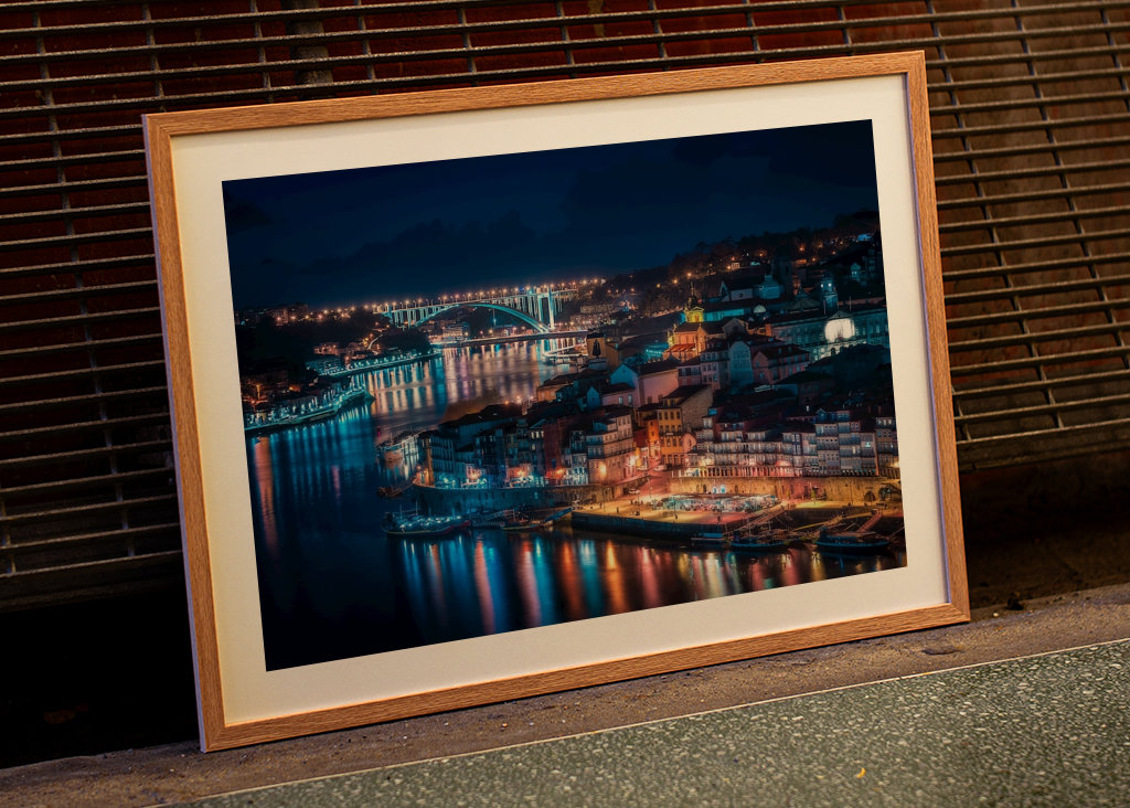 Die beleuchtete Stadt