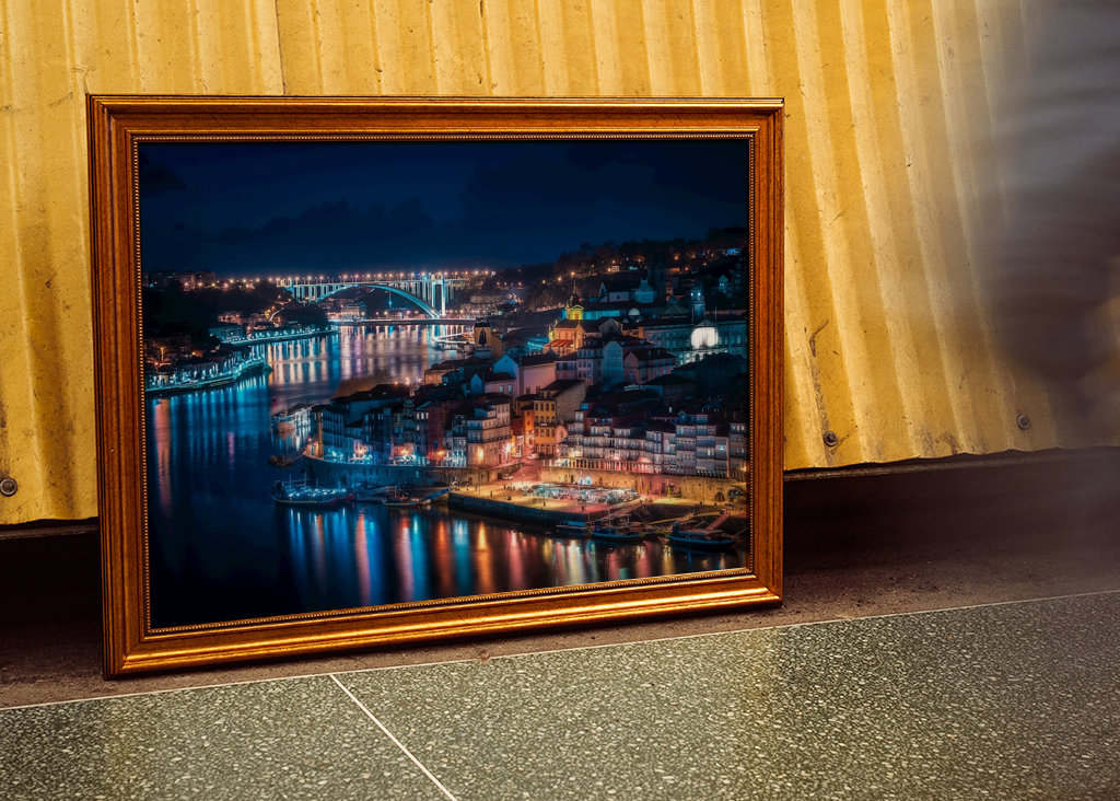 Die beleuchtete Stadt