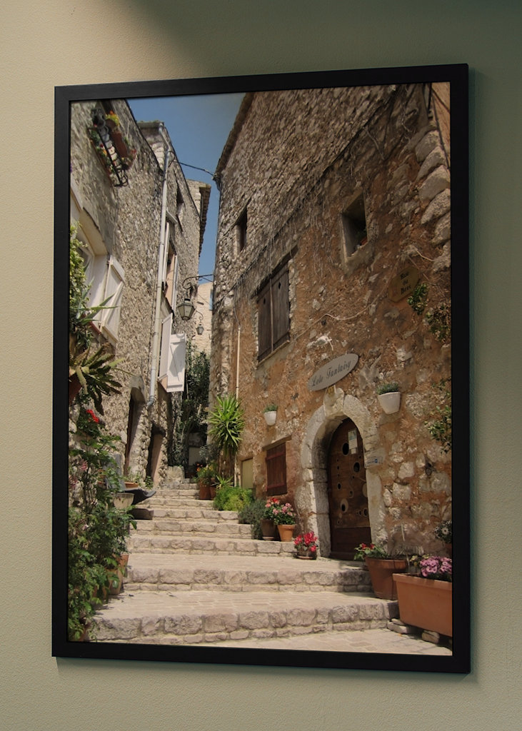 Lépcsőház a sikátorban