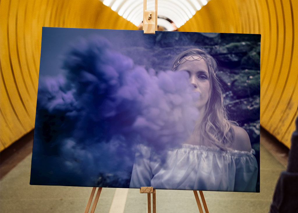 Criatura del bosque humeante