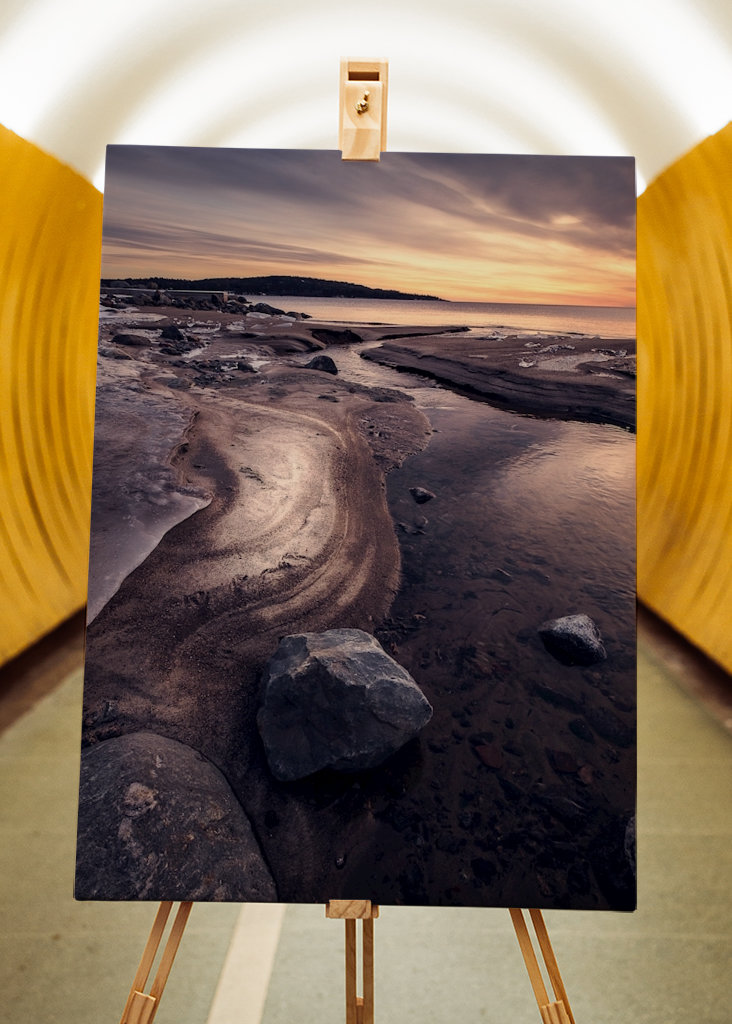 Ledový východ slunce