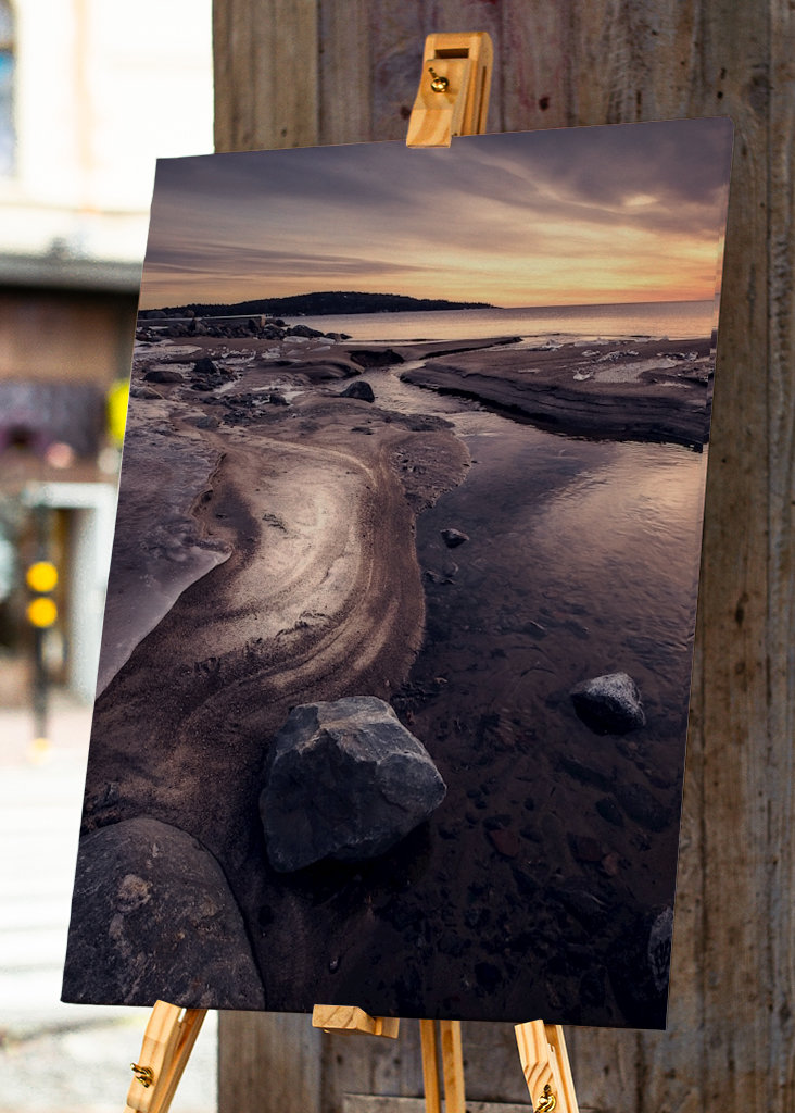 Ledový východ slunce