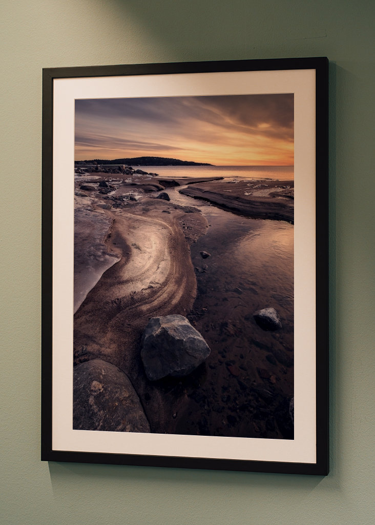 Ledový východ slunce