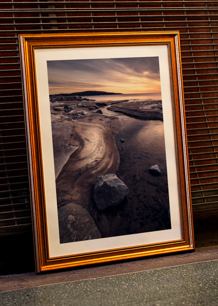 Ledový východ slunce