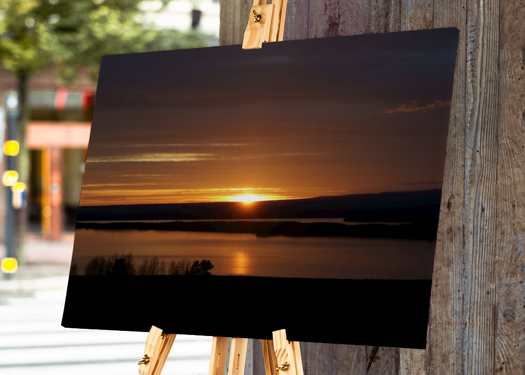 Sunset over Storsjön