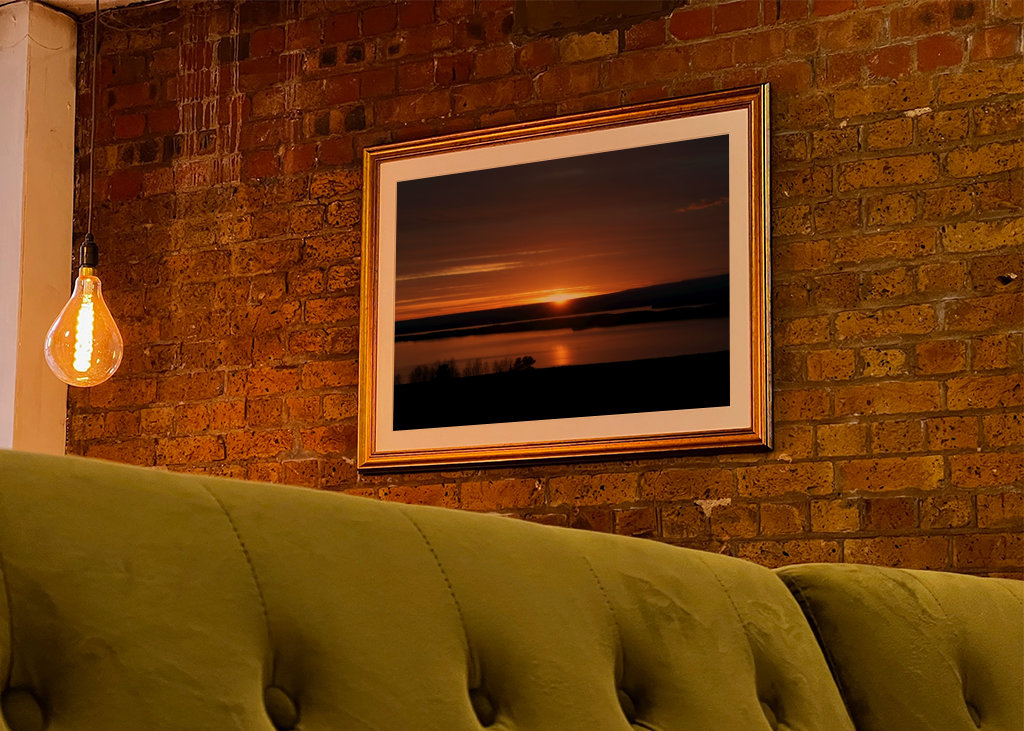 Sunset over Storsjön