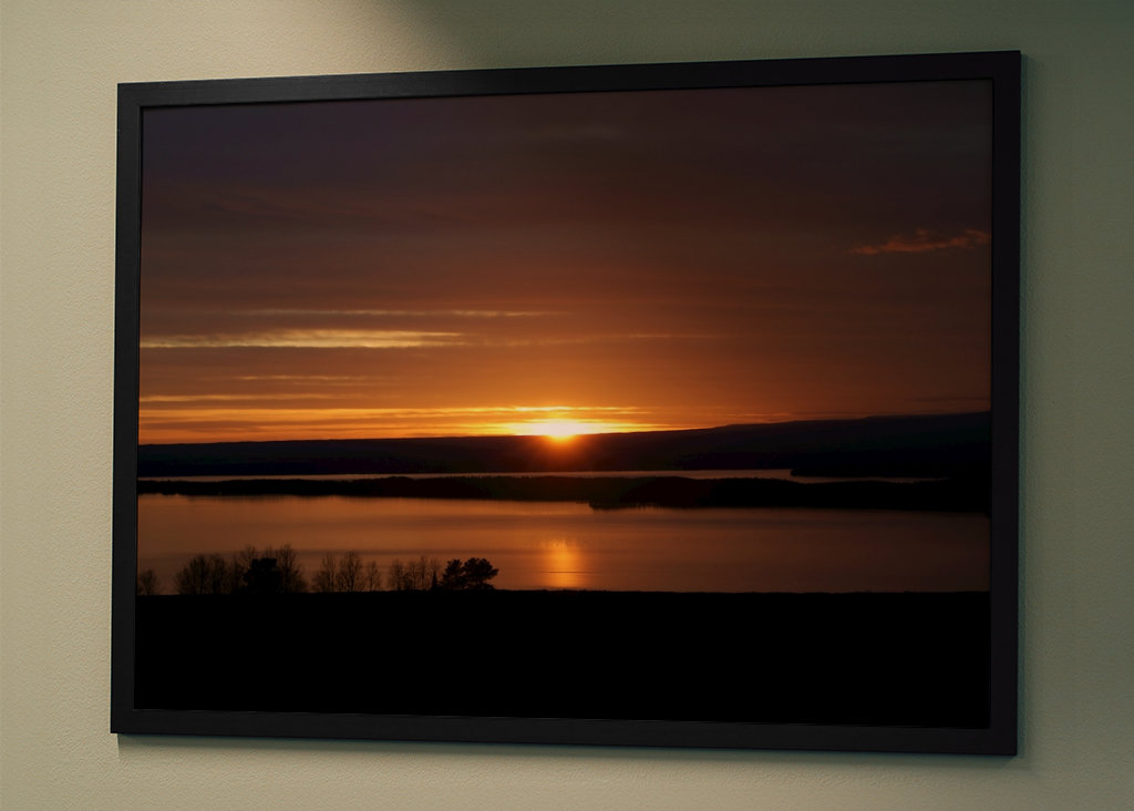 Sunset over Storsjön