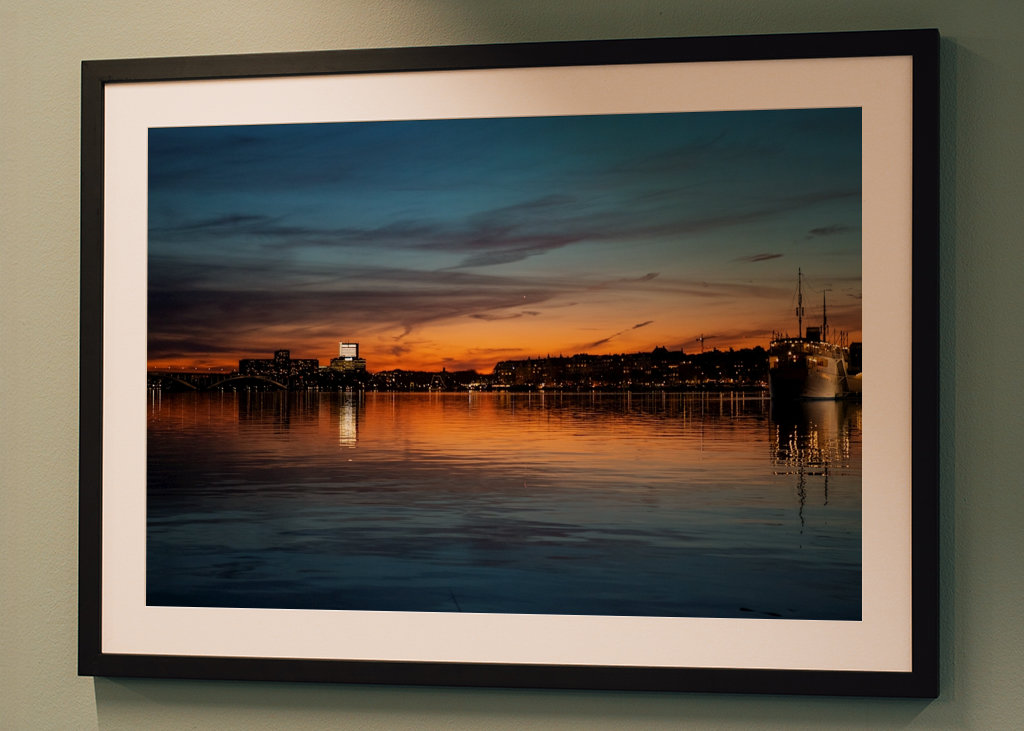 Atardecer en Estocolmo