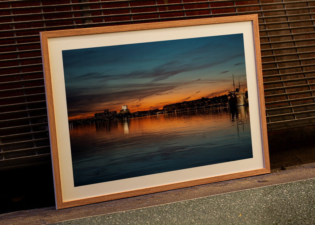 Atardecer en Estocolmo