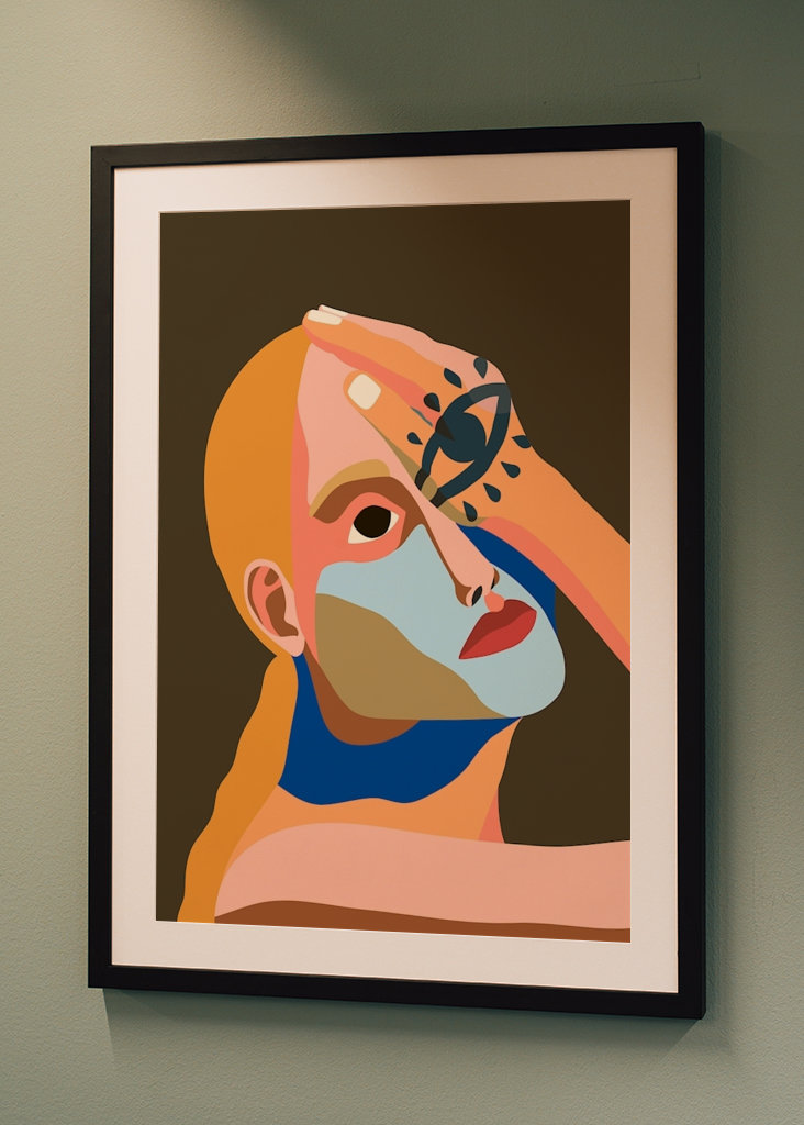 Žena s okem I - intenzivní