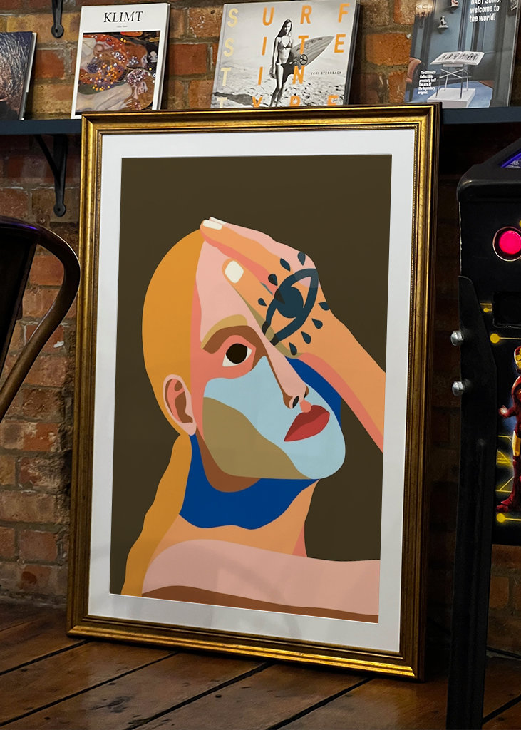 Žena s okem I - intenzivní