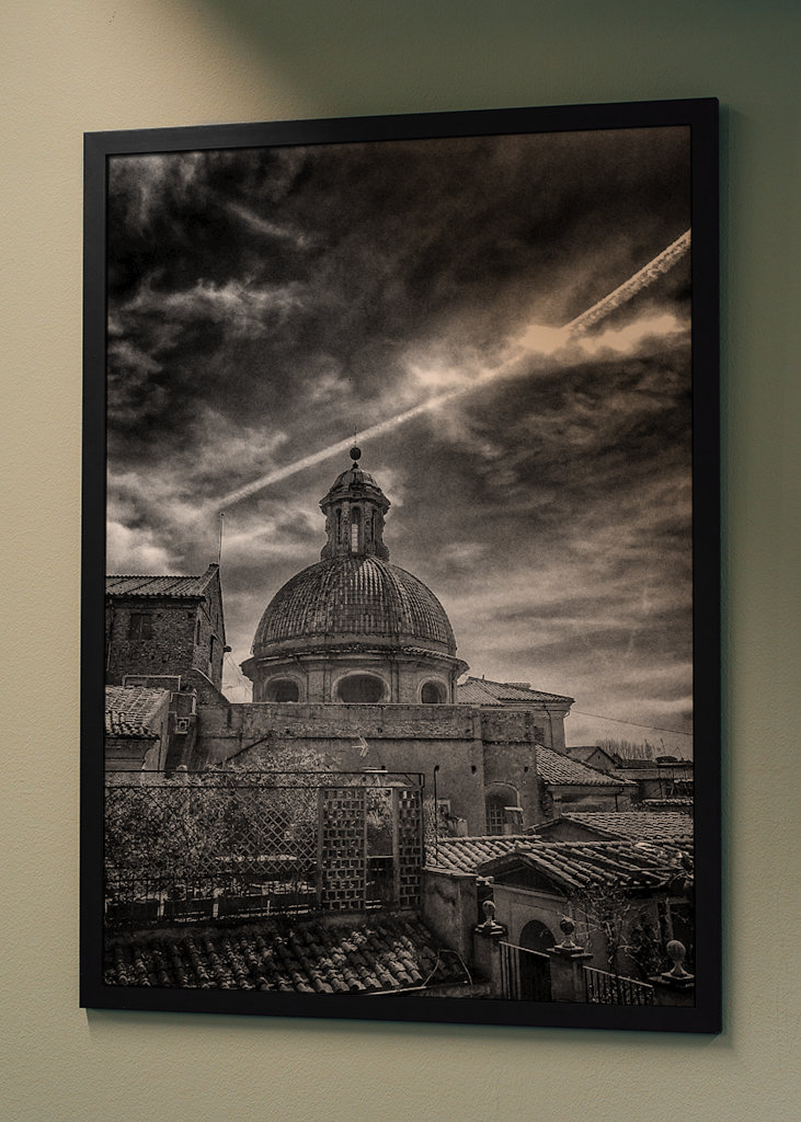 Rooftop view in Rome