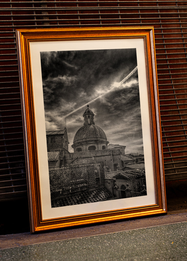 Rooftop view in Rome