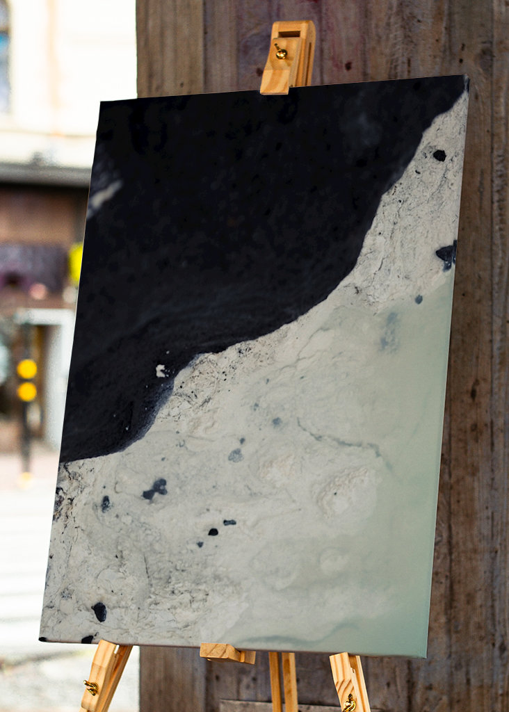 Island Blau//Weiß Nr.2