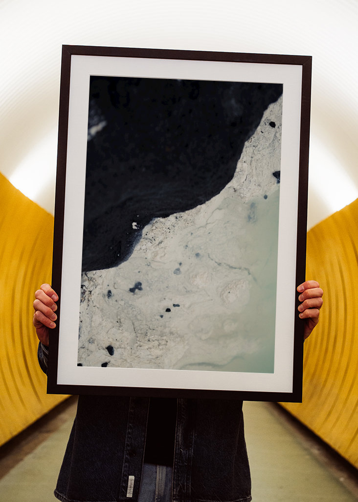 Island Blau//Weiß Nr.2