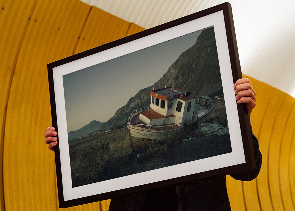 Retired fishing boat