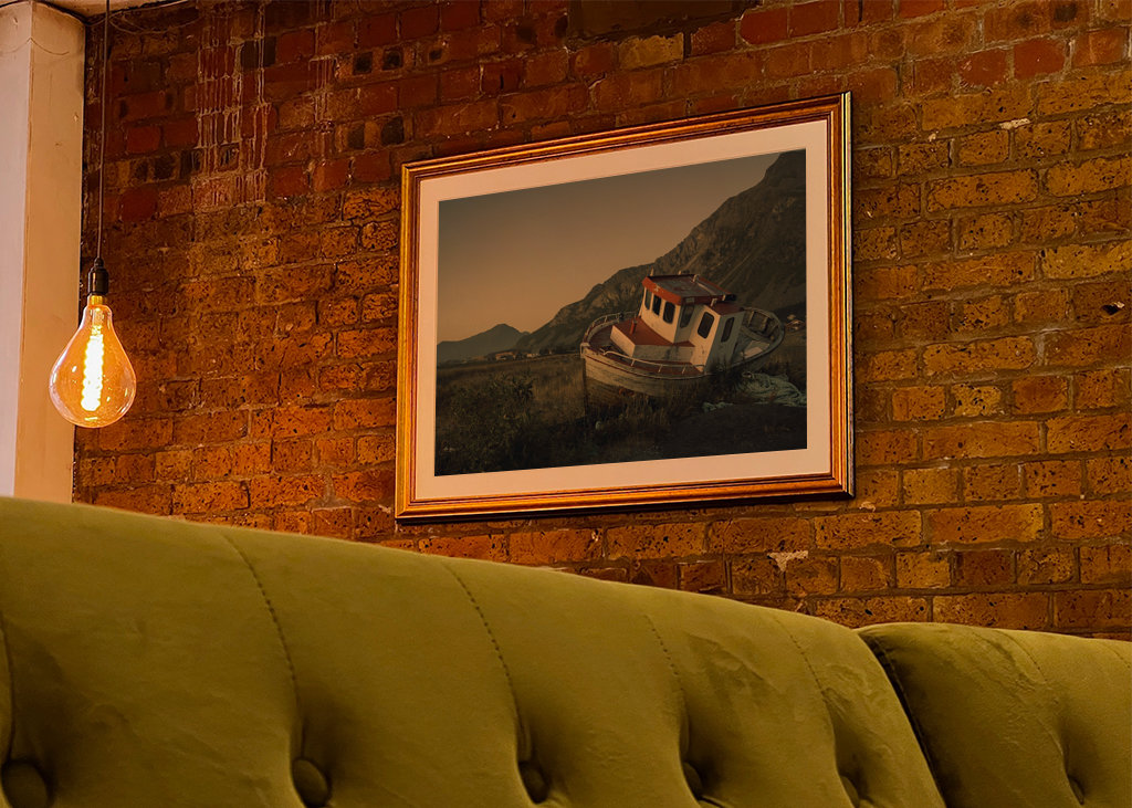 Retired fishing boat