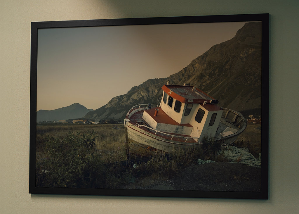 Retired fishing boat