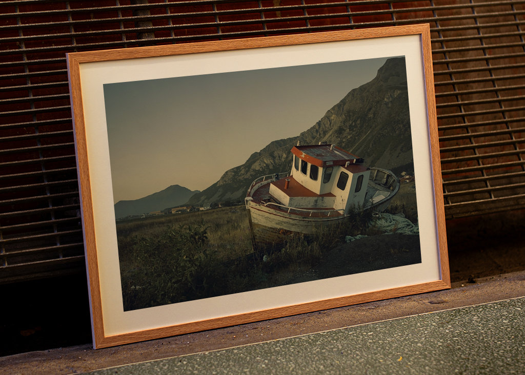 Retired fishing boat