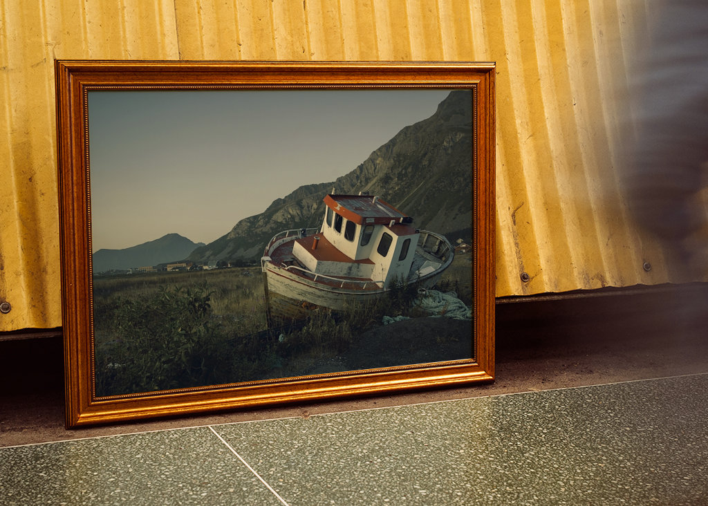 Retired fishing boat