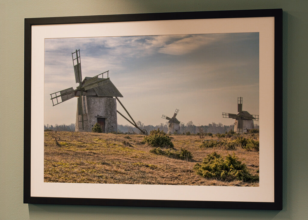 De tre møller i Vamlingbo