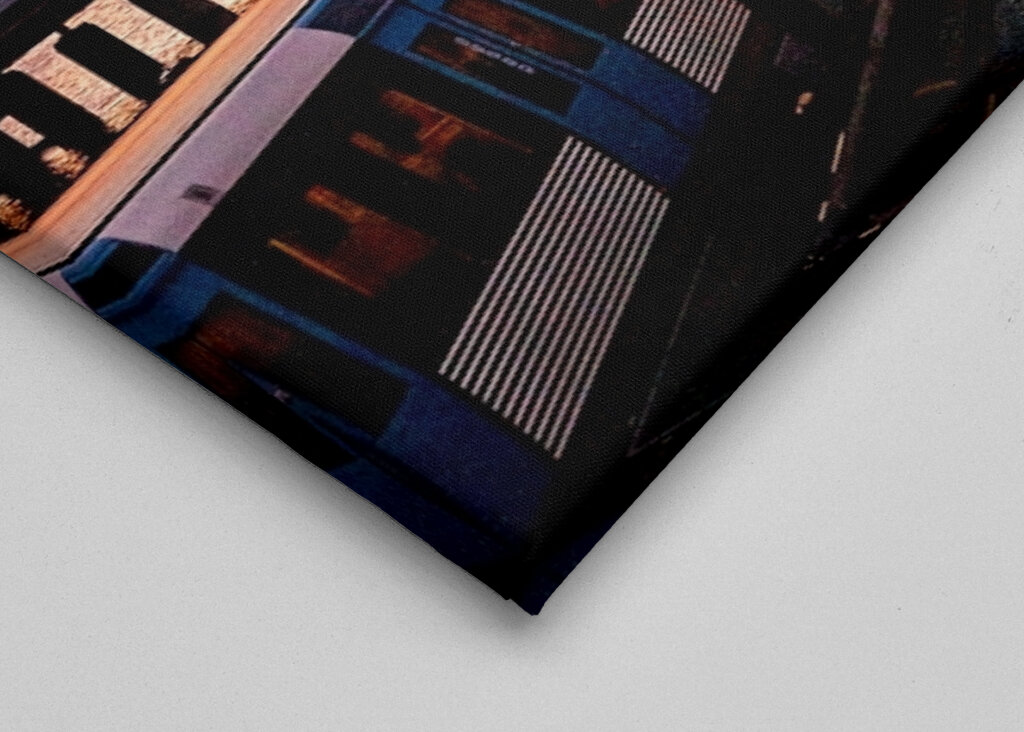 Solnedgang over T-banen