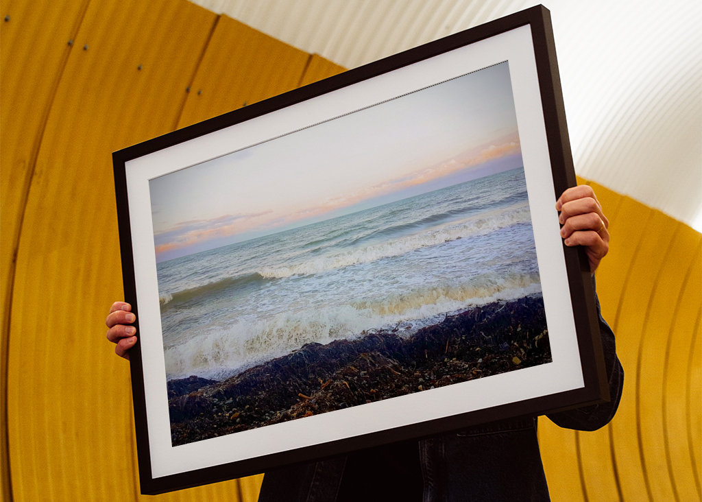 Winter Sunlight on Bray Beach