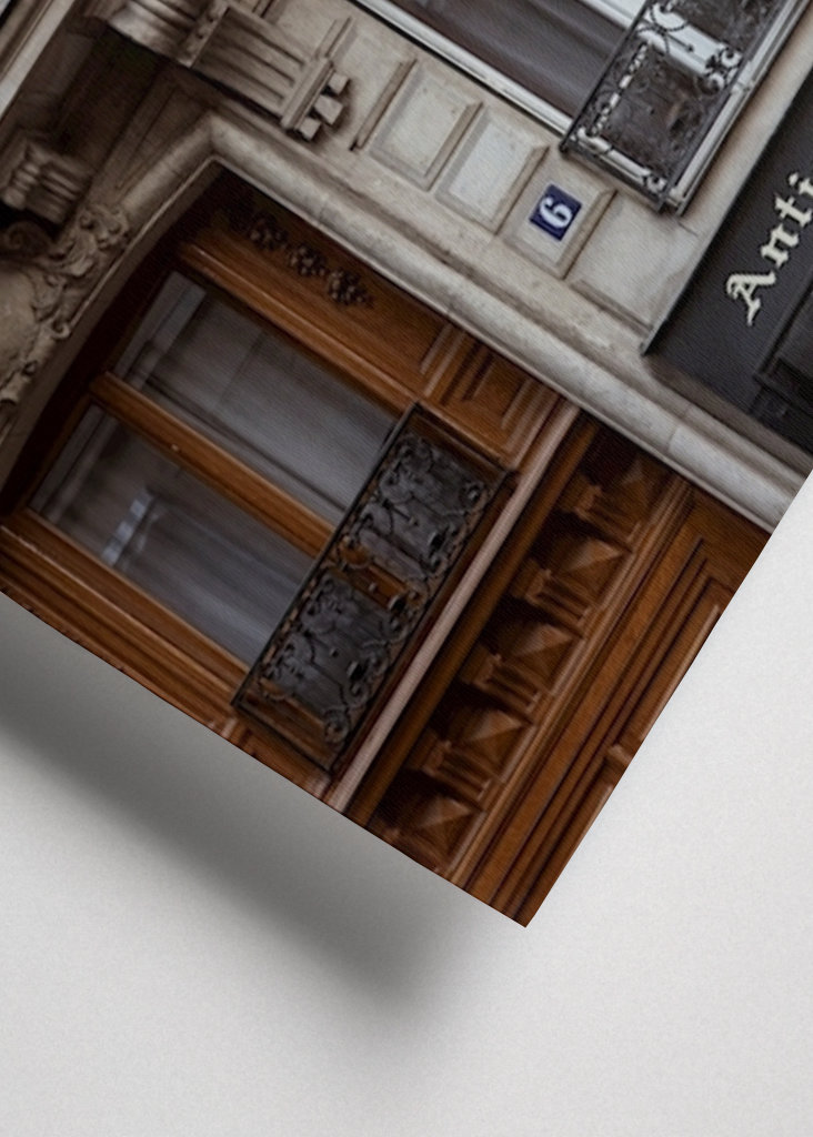 In de straten van Parijs