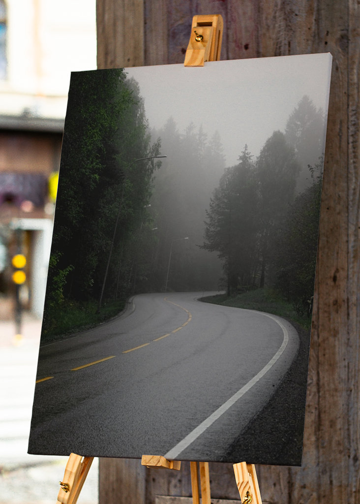 Opuštění norské silnice